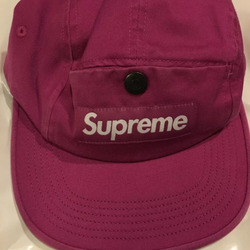 Supreme snap button cap new
